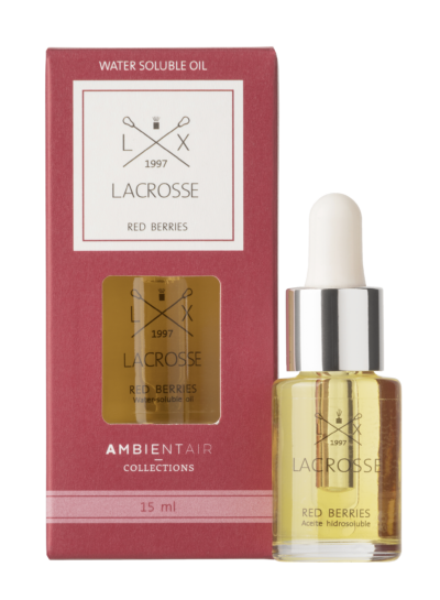 Aceite Hidrosoluble Red Berries 15 ml – Lacrosse Fragancia Frutal Dulce para Difusores | Perfuma tu Hogar con Aromas Vibrantes