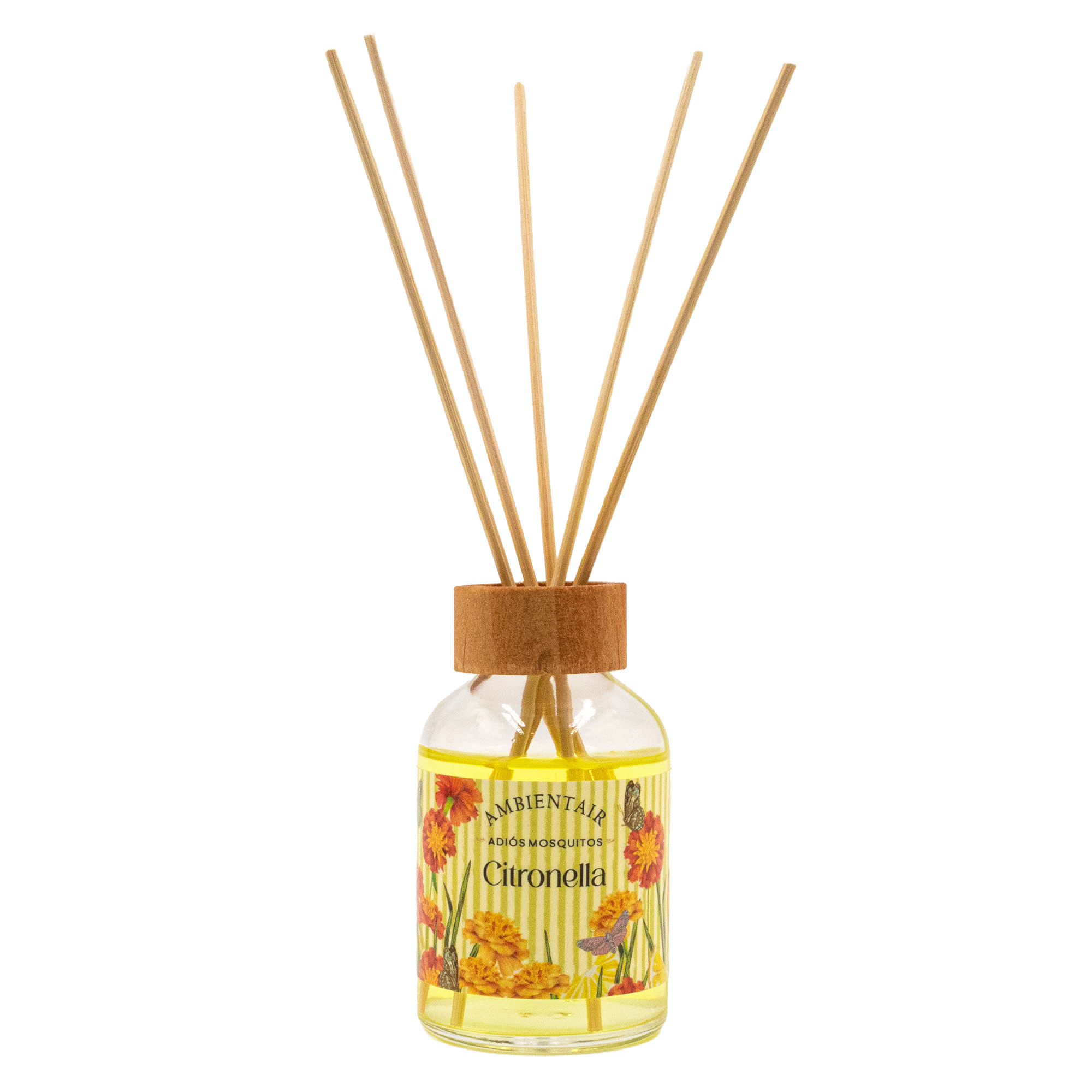 Difusor de Varillas Citronela Ambientair | Aromatizante Antimosquitos para Hogar - Imagen 4