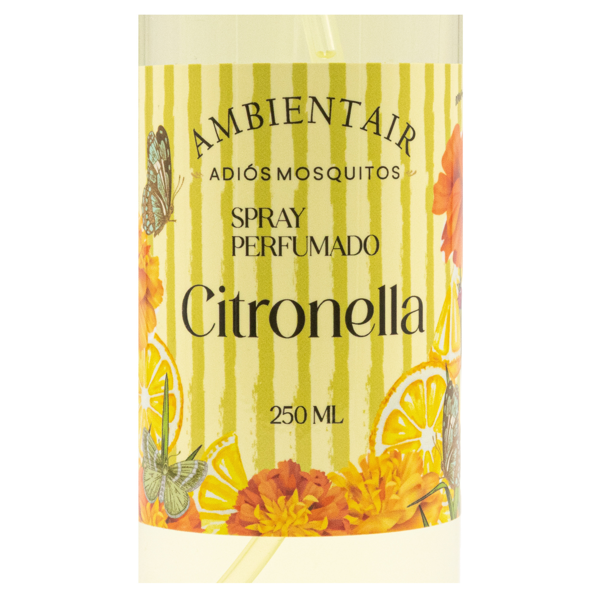 Room Spray Citronella Antimosquitos 250 ml | Aromatizante en Spray para Hogar, Terraza y Jardín | Fragancia Fresca y Natural - Imagen 3